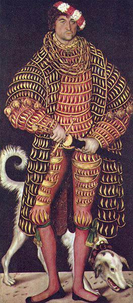 Lucas Cranach Portrat des Herzogs Heinrich der Fromme von Sachsen Germany oil painting art